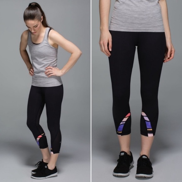Lululemon Run Inspire Crop II *Block-It Pocket - Picture 1 of 10